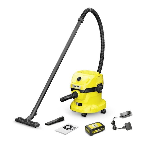 Пылесос Karcher WD 2-18 желтый